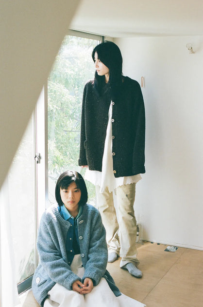 トップス yuki fujisawa PocketLOVELetterCardigan Pocket LOVE Letter Cardigan / SOIL - YUKI FUJISAWA online store