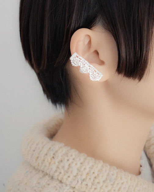 Lace Ear Cuff / Kristina - YUKI FUJISAWA online store