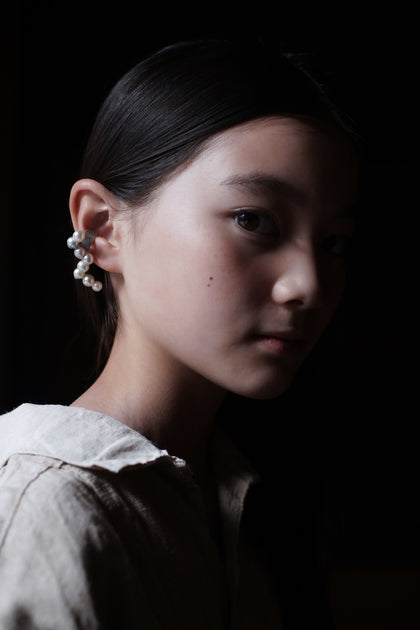 Ear Cuff / Star Pearl 流れ星 - YUKI FUJISAWA online store