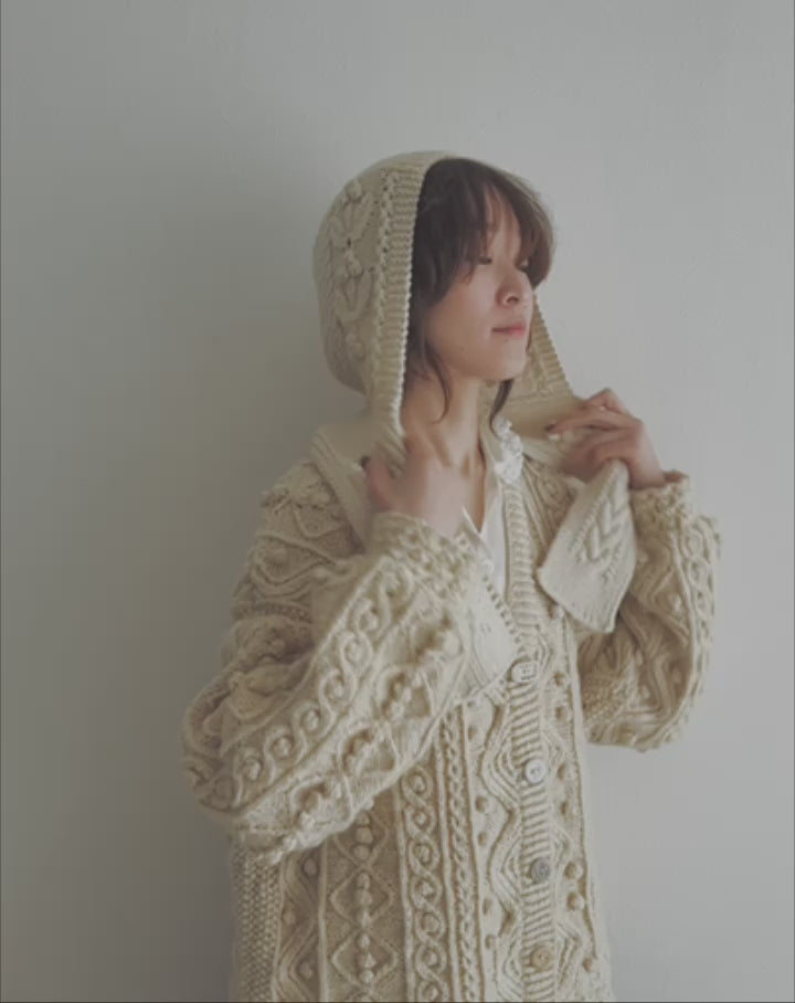 Knit cap / BROWN - YUKI FUJISAWA online store